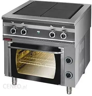 KROMET 000.KEZ-4u/PE-1 - 4 plotny Elektrický sporák s troubou